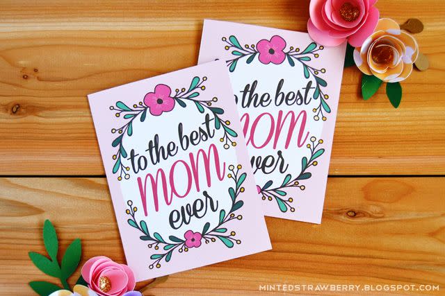 To the Best Mom Ever Card