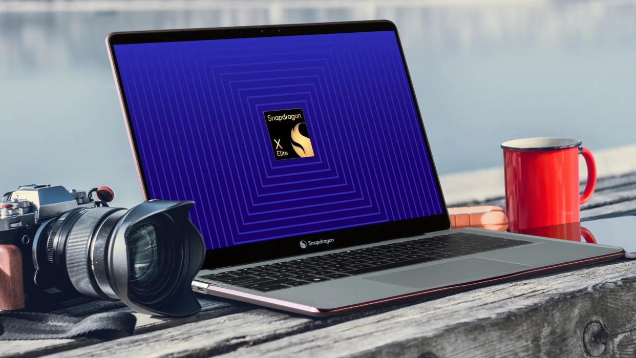  Qualcomm snapdragon x elite on laptop. 