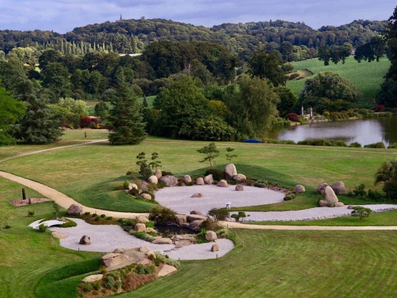 The Japanese Garden in the Parc Botanique de Haute Bretagne is a place of tranquillity. Daniela David/dpa