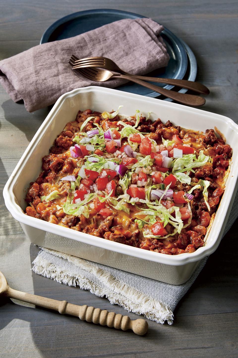 Cheesy Taco Casserole