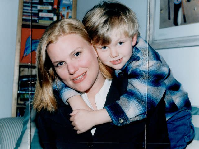 <p>Erin Combs/Toronto Star/Getty</p> Kilauren Gibb and her son Marlin.