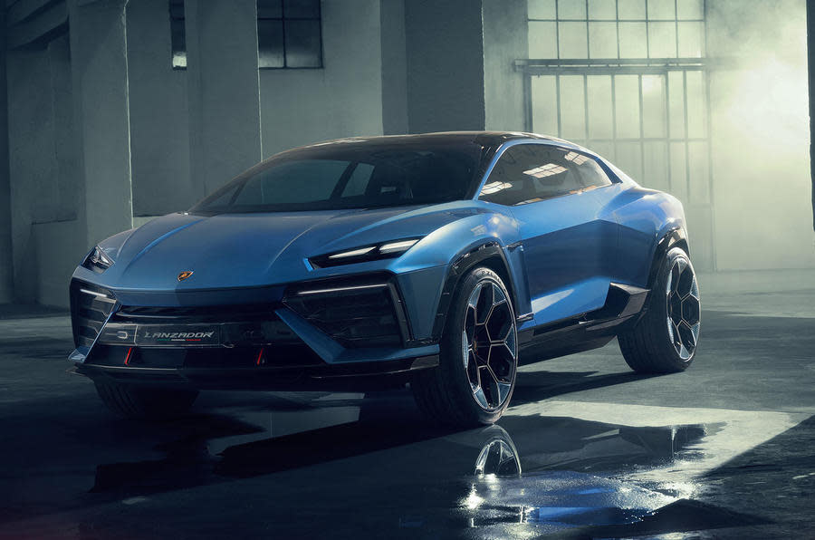 Lamborghini Lanzador concept front