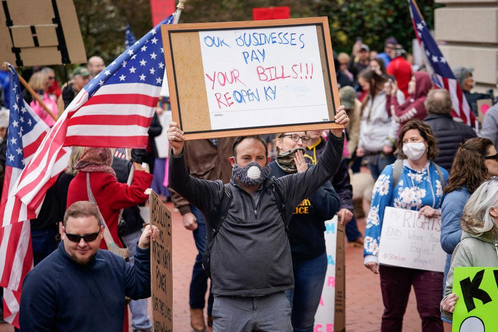 <span>Photograph: Bryan Woolston/Reuters</span>