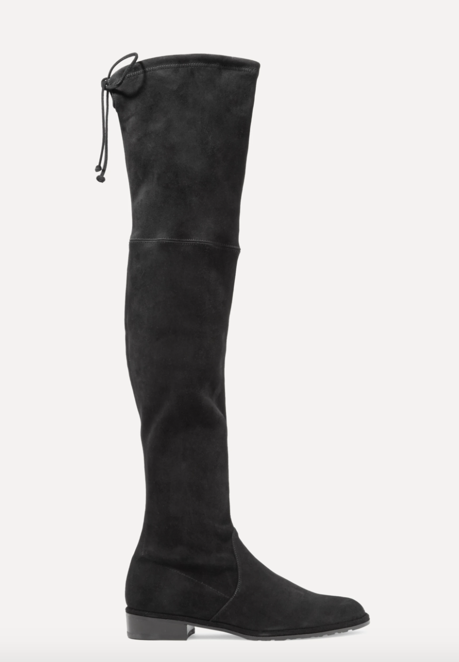 4) Lowland suede over-the-knee boots