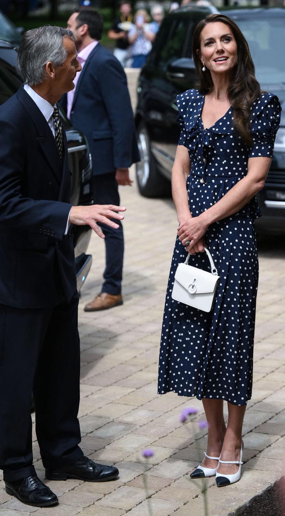 Kate Middleton attends an engagement at "Hope Street" in Southampton, England.