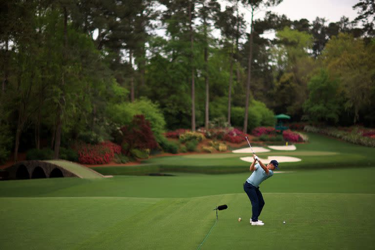 Una postal idílica del Masters, en el Augusta National Golf Club.