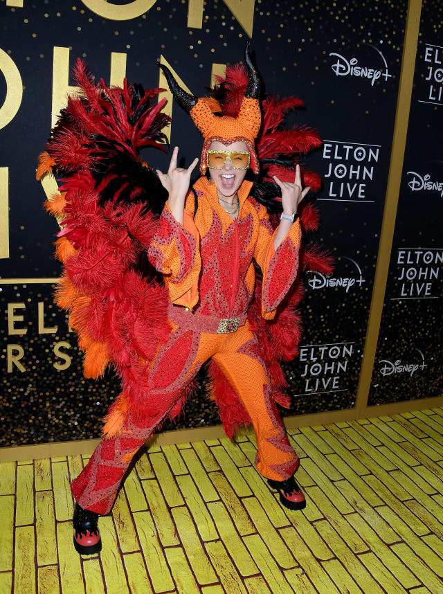 JoJo Siwa Rocks Fiery Look for Elton John's Dodger Stadium Concert