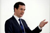 Britain's Chancellor of the Exchequer George Osborne speaks at a news conference in central London, Britain June 27, 2016. REUTERS/Stefan Rousseau/Pool