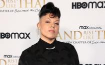 Bekannt wurde Sara Ramirez in der Rolle als lesbische Ärztin Callie Torres in "Grey's Anatomy". Im Sommer 2020 verkündete Ramirez auf Instagram, non-binär zu sein: "In mir steckt die Fähigkeit, ein mädchenhafter Junge zu sein, ein burschikoses Mädchen, ein burschikoser Junge, ein mädchenhaftes Mädchen. Alles. Und nichts davon." (Bild: Getty Images/Dimitrios Kambouris)