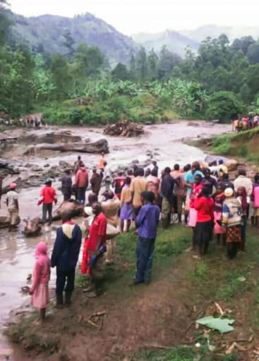 Bududa district is a high risk area for landslides