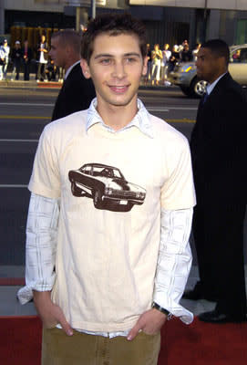 Justin Berfield at the Beverly Hills premiere of DreamWorks' The Terminal