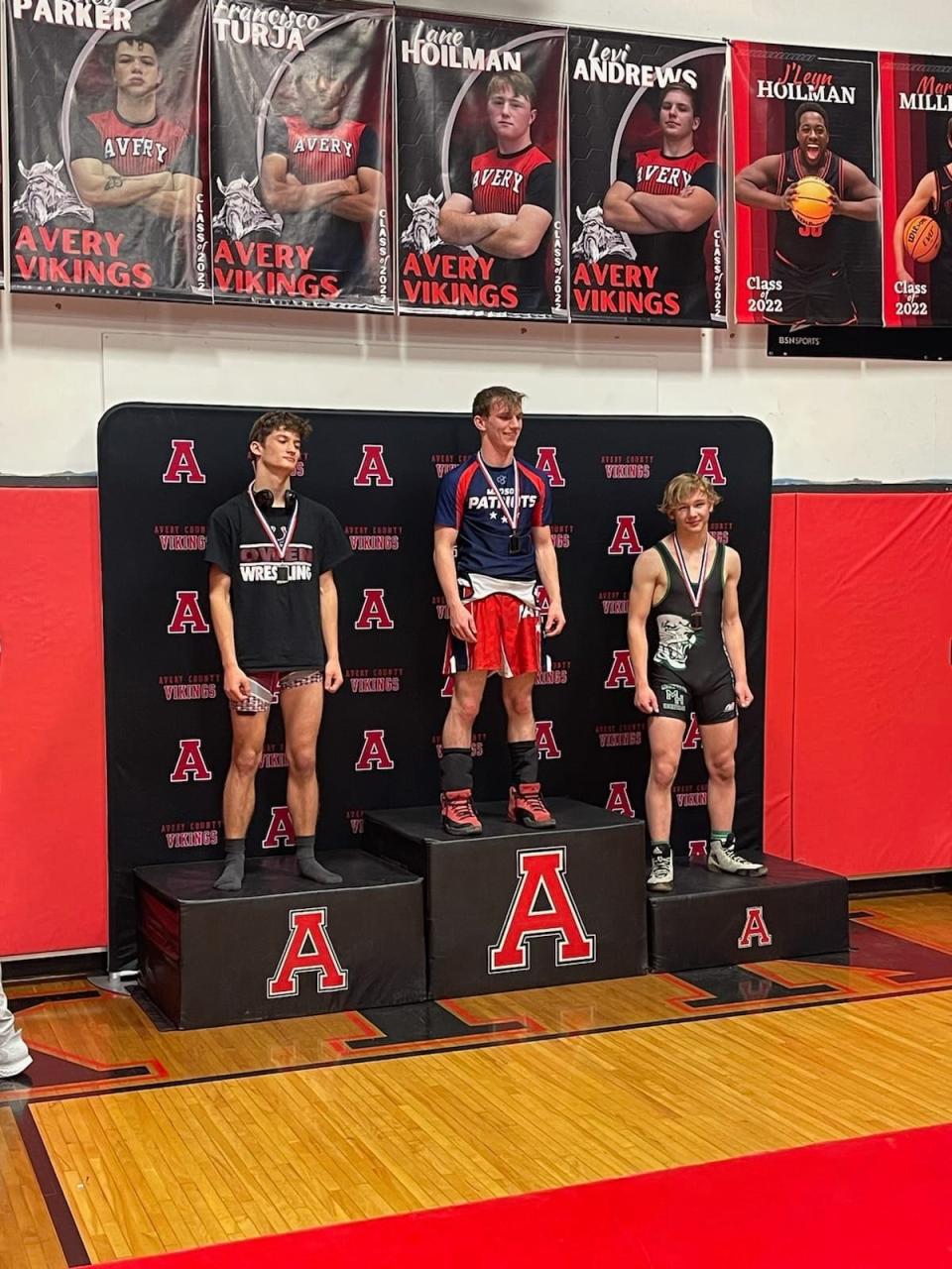 Madison senior wrestler Payton Wallace earned first place in the 132-lb. division Jan. 25 at the Western Highlands 1A/2A Conference individual tournament.