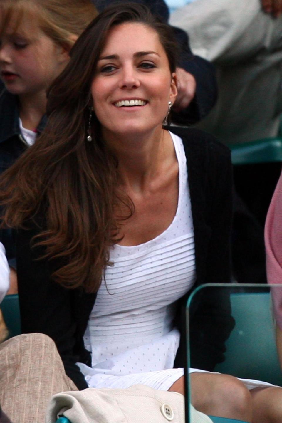 Kate at Wimbledon in 2008 (Getty Images)