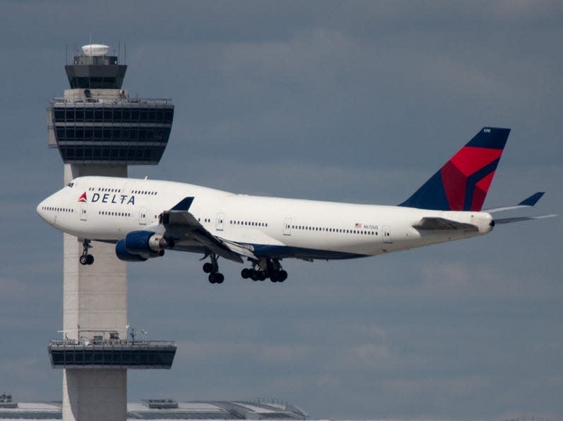 Delta Air Lines Boeing 747