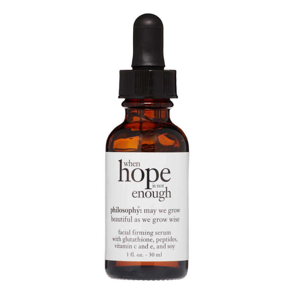 Philosophy When Hope is Not Enough Facial Firming Serum. (Photo: Walmart)