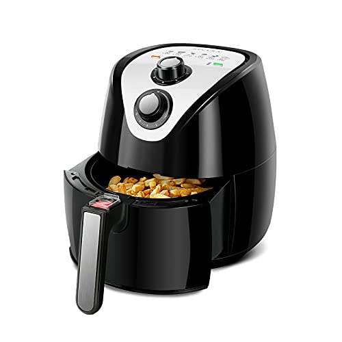 Secura Air Fryer 3.4Qt / 3.2L 1500-Watt Electric Hot XL Air Fryers Oven Oil Free Nonstick Cooke…