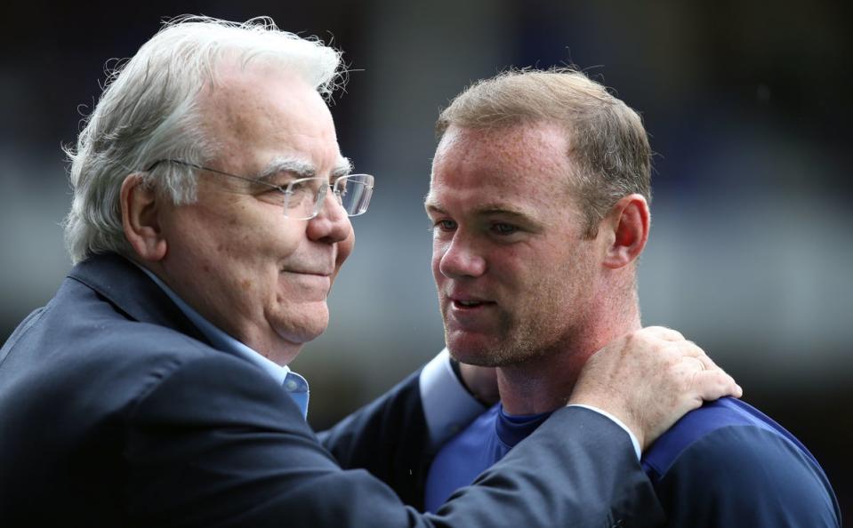 Rooney with Kenwright in 2015 (PA)