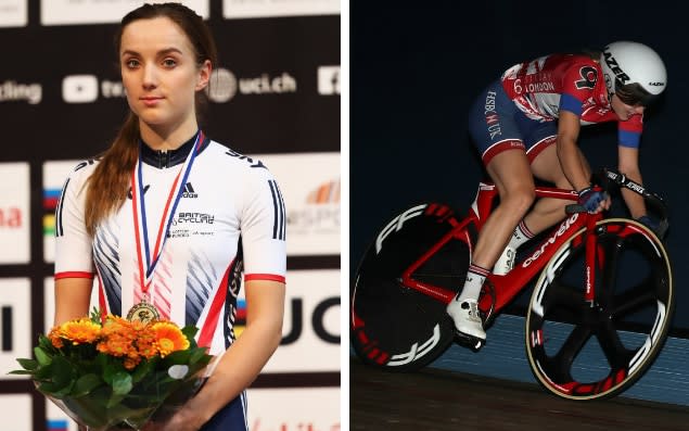 Elinor Barker was diagnosed just before last year's World Championships in late February - Getty Images