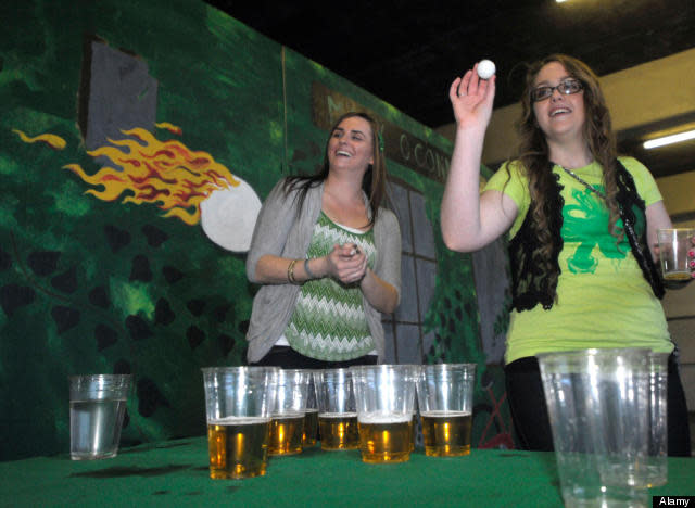 Beer Pong Balls Carry Bacteria, Proving Game Disgusting