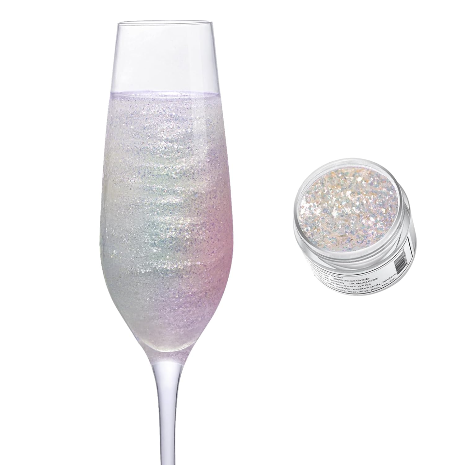 HomeHere Edible Glitter for Sparkling Food & Drinks