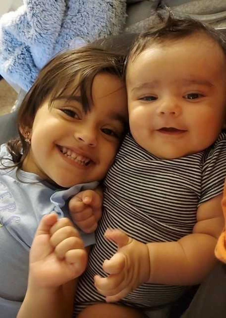 Rasul Afzili and his wife, Anila Afzili, died in a head-on vehicle crash about 11:30 p.m. Monday Feb. 15, 2021, on Jefferson Boulevard in West Sacramento, California. Their children, pictured above, 3-year-old Jannah and 7-month-old Azaan, were in the vehicle with their parents. The children were injured in the crash.