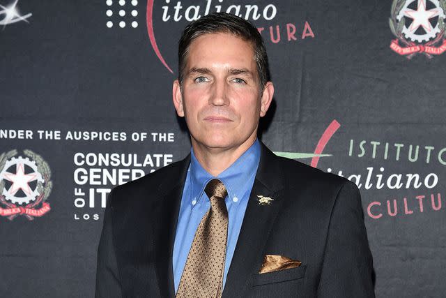 <p>Venturelli/Getty</p> Jim Caviezel at the at Italian Cultural Institute Of Los Angeles on January 21, 2016