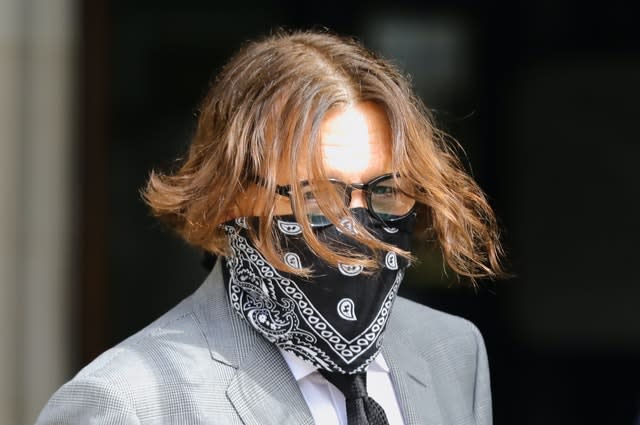 Johnny Depp court case