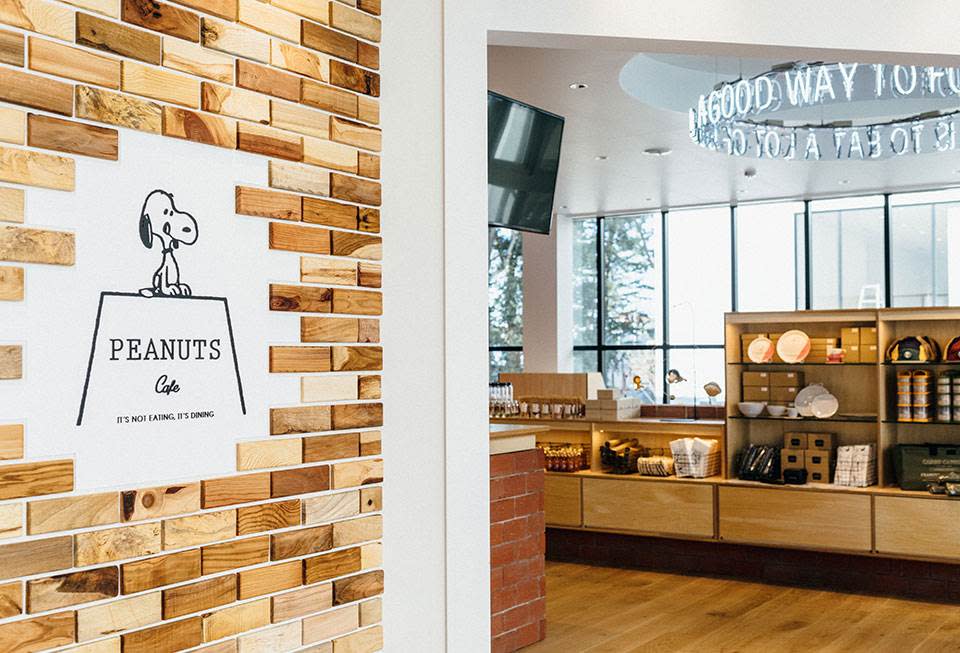 PEANUTS Cafe就位在博物館隔壁圖片來源：SNOOPY MUSEUM