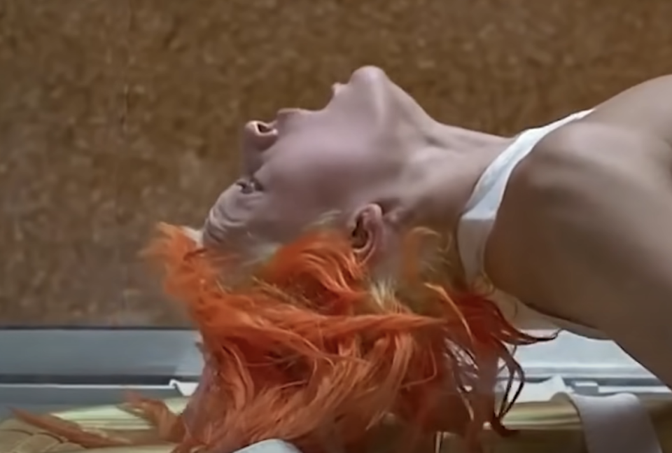 Milla Jovovich in "The Fifth Element"