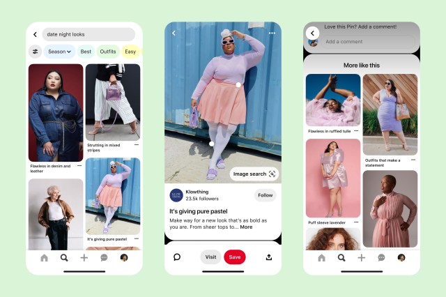 Pinterest's search overhaul makes it easier to find plus-size fashion