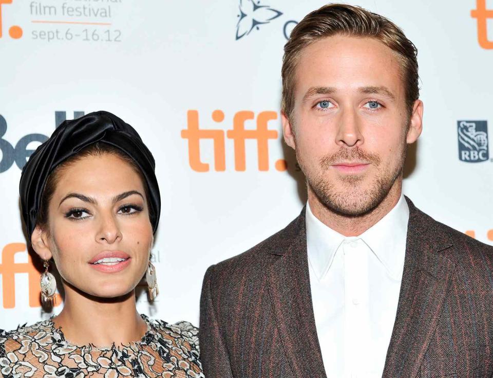 Sonia Recchia/Getty Images Eva Mendes and Ryan Gosling at the premiere of The Place Beyond the Pines