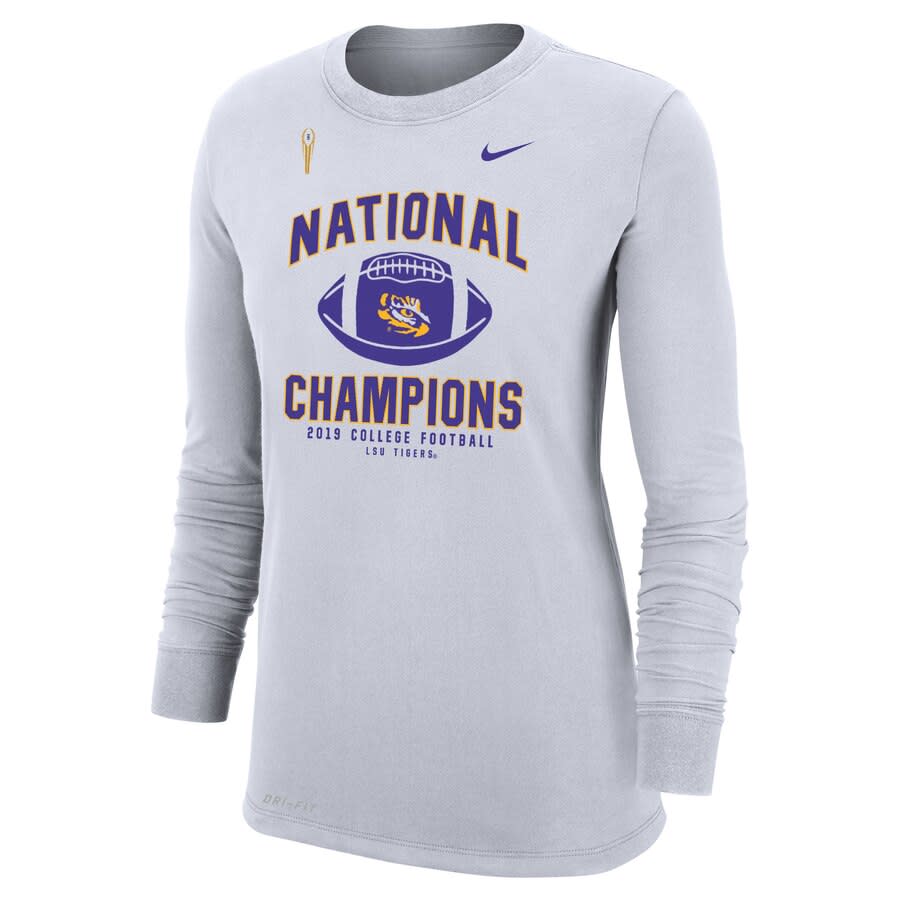 Women's Nike LSU College Football Playoff 2019 National Champions Long Sleeve T-Shirt