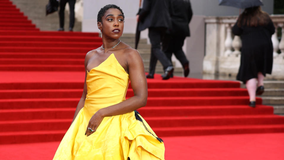 Next James Bond - Lashana Lynch at the World Premiere for No Time to Die.