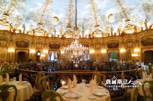 俄羅斯旅遊～杜蘭朵餐廳午宴！我在耗資15億打造，號稱全球最貴的餐廳用餐！