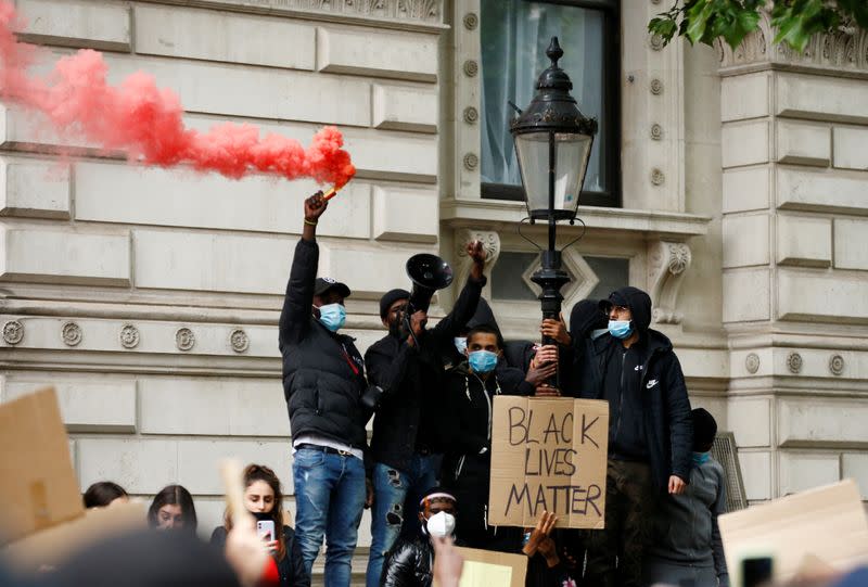 Protest against the death of George Floyd, in London