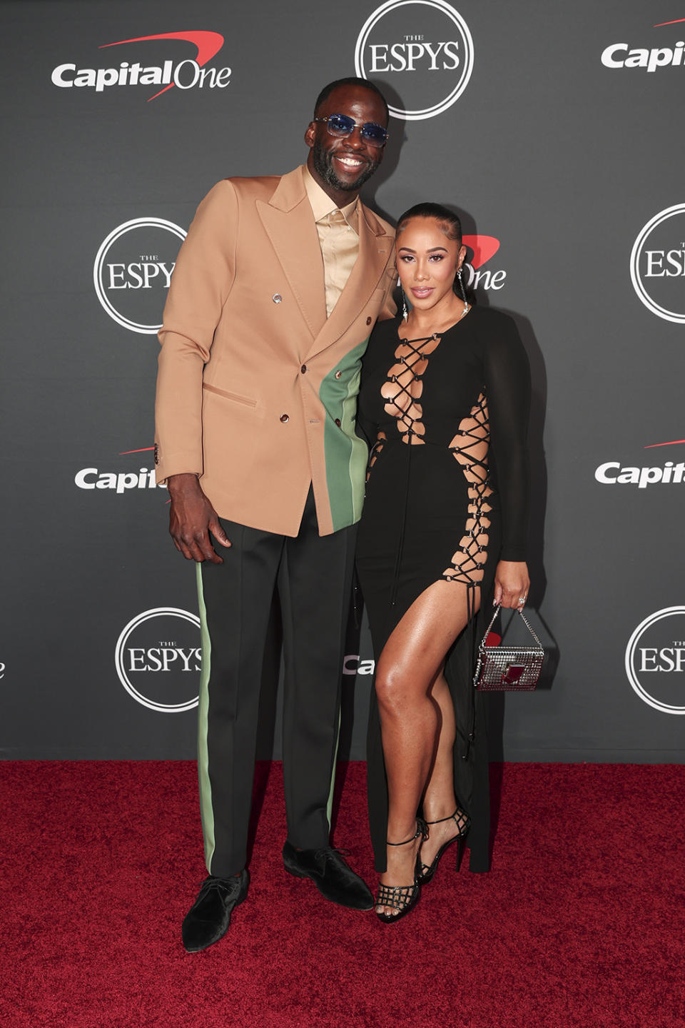 Draymond Green and Hazel Renee at The 2022 ESPYS held at the Dolby Theatre on July 20, 2022 in Los Angeles, California, USA. - Credit: Variety