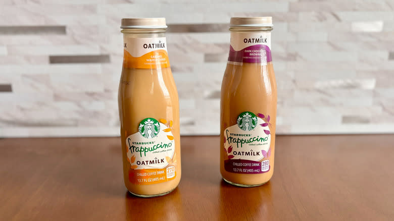 new Starbucks Oatmilk Frappuccino bottles