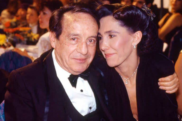 Roberto Gómez Bolaños y su esposa, Florinda Meza