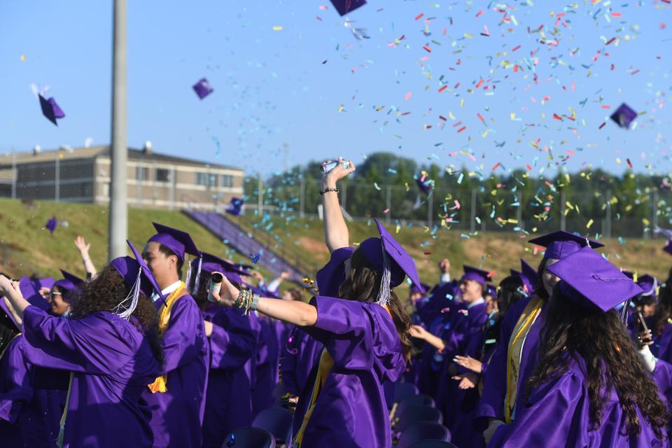 North Henderson High held their graduation ceremony June 9, 2023 in Hendersonville.