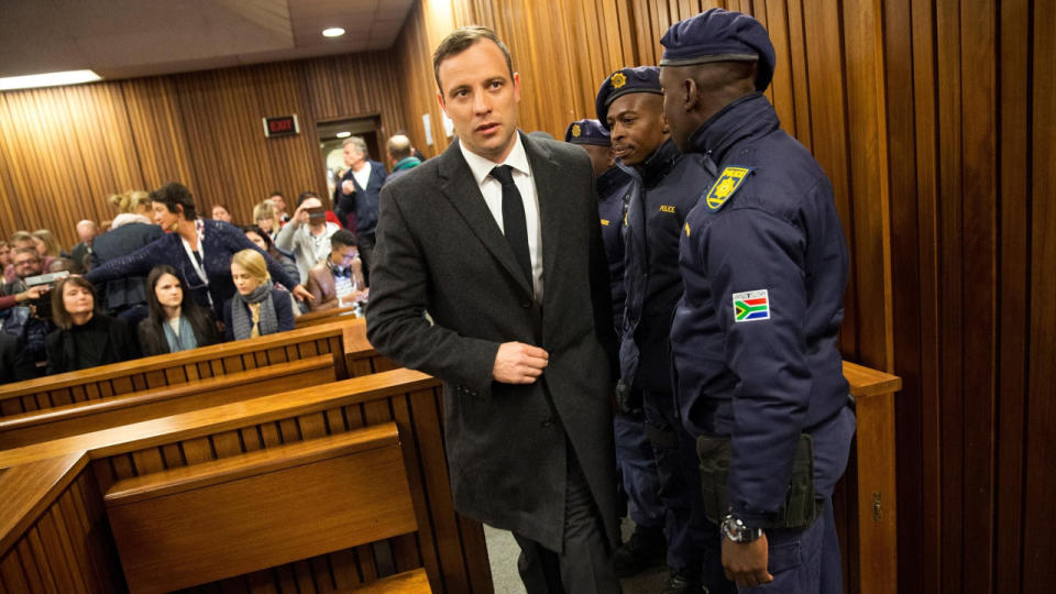 <p><span>On 6 July 2016, Pistorius was sentenced to six years imprisonment for the murder of his partner <span>Reeva Steenkamp</span> by Judge Thokozile Masipa.</span></p>