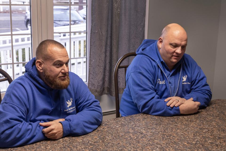 Kevin McKenna, Just Believe Inc.'s Code Blue Shelter director and Paul Hulse, president of Just Believe Inc. as they discuss the group's plans.