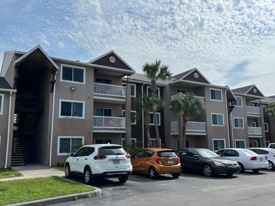 A building at Peacock Run Apartments in Port St. Lucie shows where Amanda Hicks, a middle school teacher in Martin County, was found dead on Saturday, May 27, 2023. She had lived there for a couple of weeks, neighbors said.