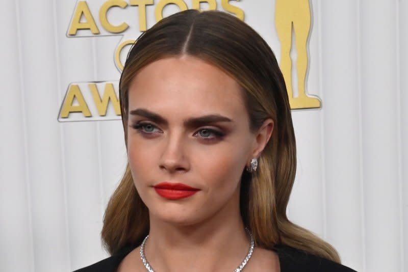 Cara Delevingne discussed her journey to sobriety in an interview with Elle U.K. File Photo by Jim Ruymen/UPI