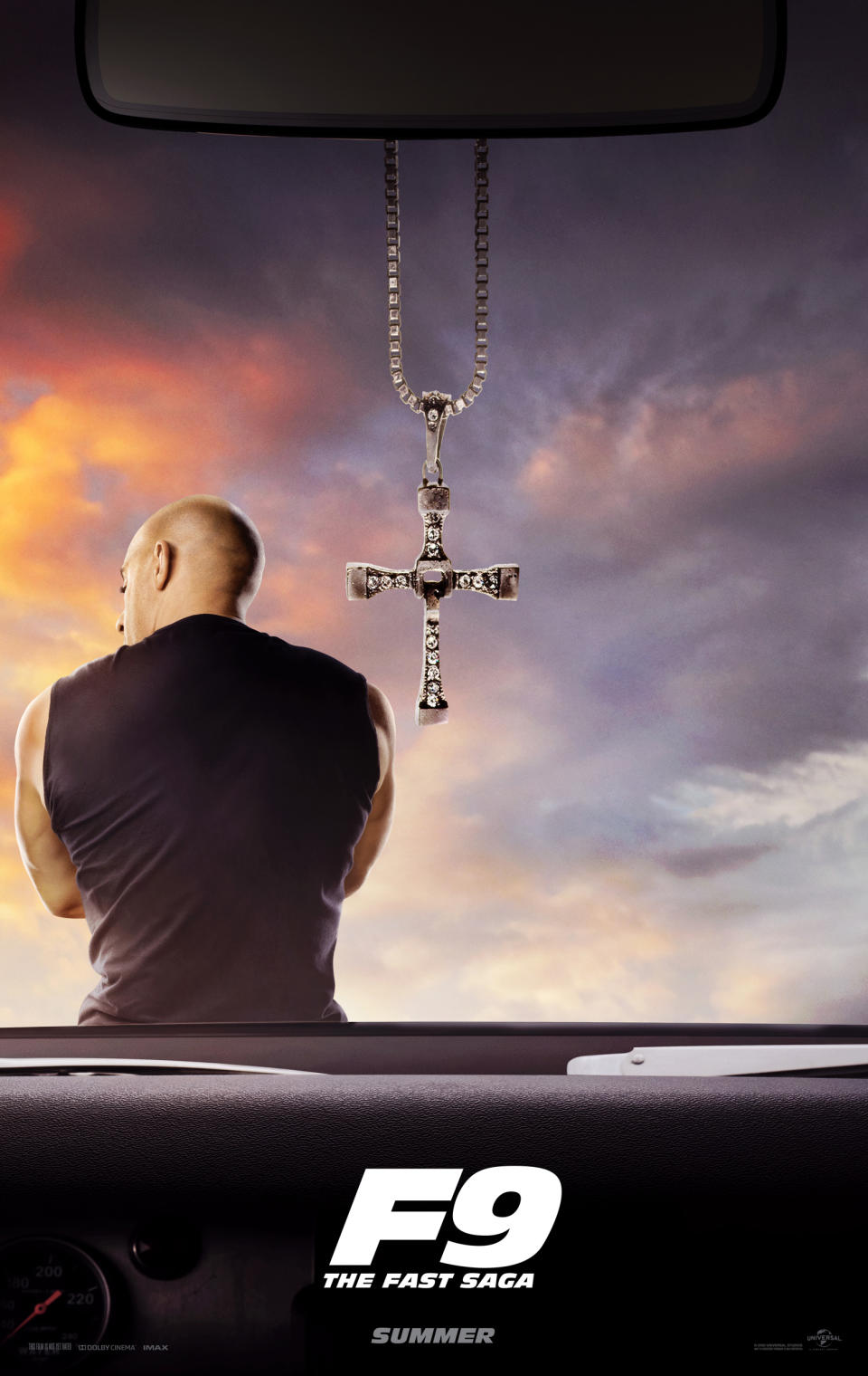 The first poster for 'Fast & Furious 9' promises an action-packed ninth installment in the 'Fast' saga (Photo: Universal)