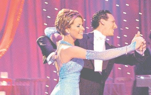 Kaplinsky won Strictly Come Dancing with Brendan Cole in 2004 - BBC