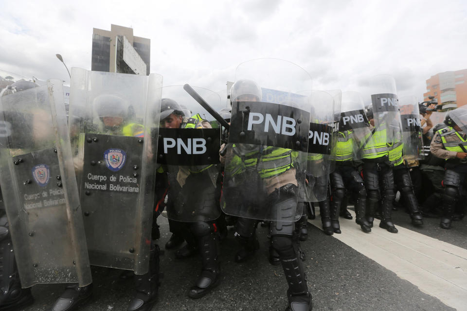 Anti-Maduro protests in Caracas, Venezuela