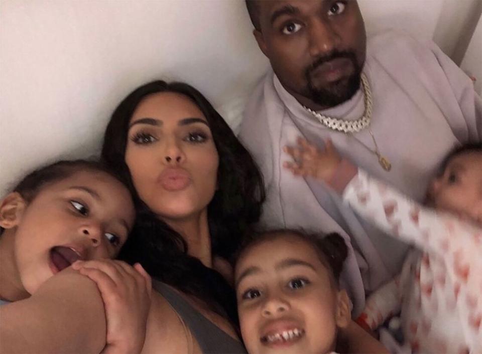 The West family | Kim Kardashian/Instagram