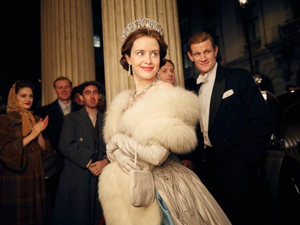 A still of Claire Foy as Queen Elizabeth II in Netflix's "The Crown."