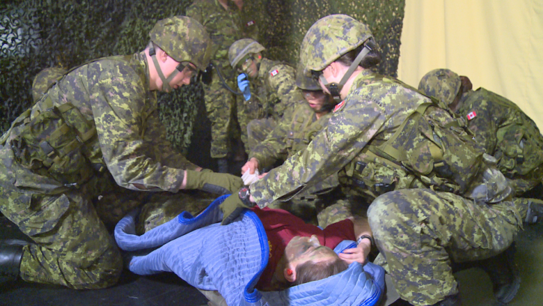 Reservists get medic training this weekend in Charlottetown