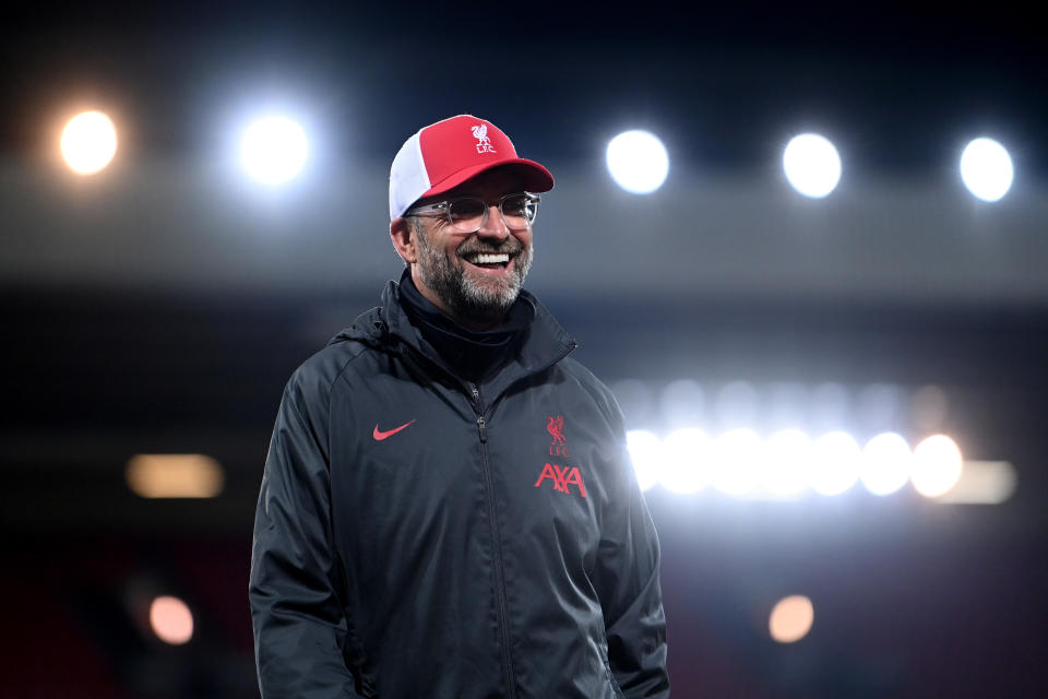 Liverpool, which won the Champions League in 2019 but suffered an early exit last spring, steps back into the European spotlight. (Photo by Laurence Griffiths/Getty Images)